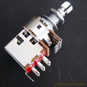ELECTRIC GUITAR POTENTIOMETER 500K TYPE B POT WITH PUSH PULL SWITCH